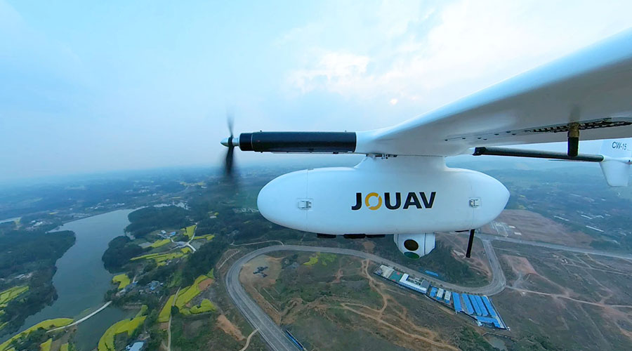 CW-15 police drone with payload