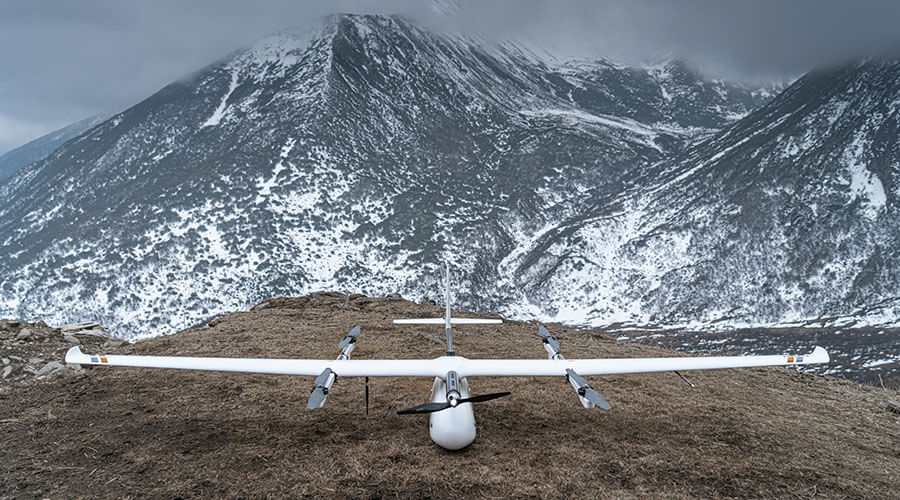 CW-15 Autonomous Fire Fighting Drone