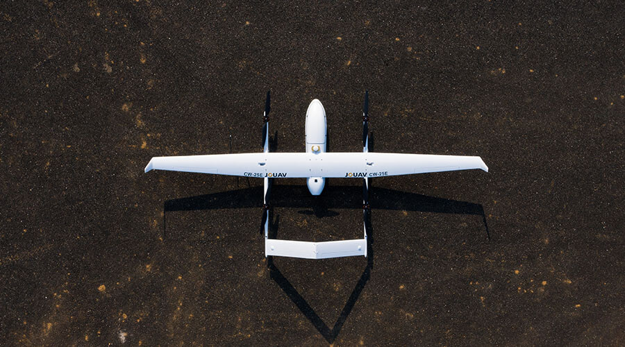 CW-25E VTOL drone for drone security