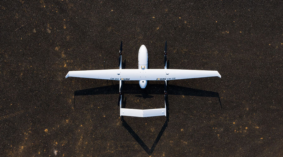 fixed wing drone