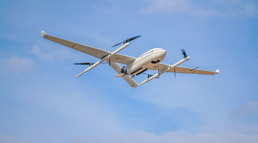 CW-30E(CW-40) Hybrid Gasoline & Battery Long Flight Time UAV - JOUAV