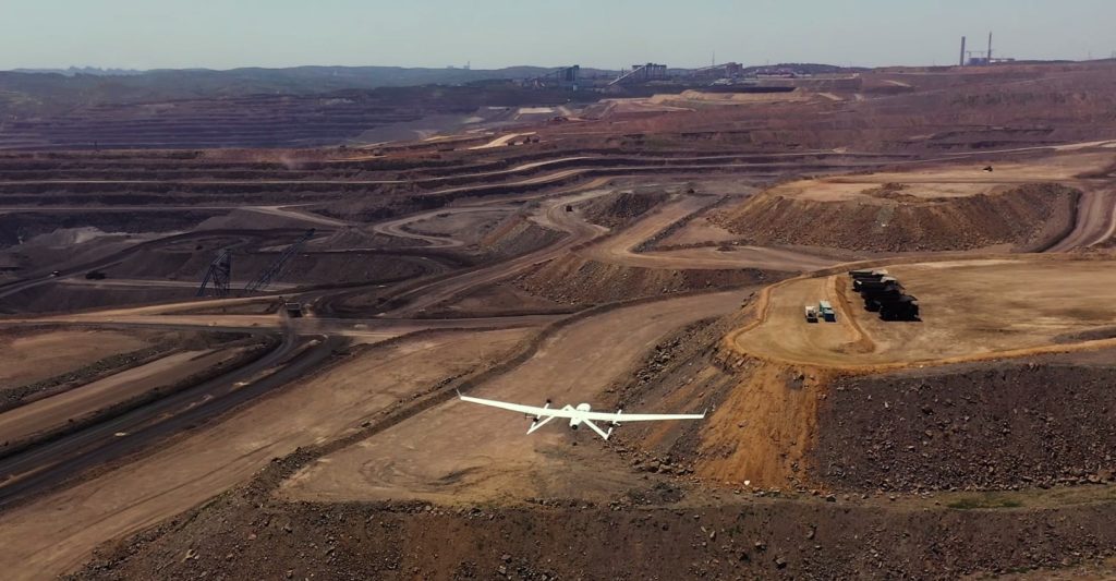 Mining drone inspections