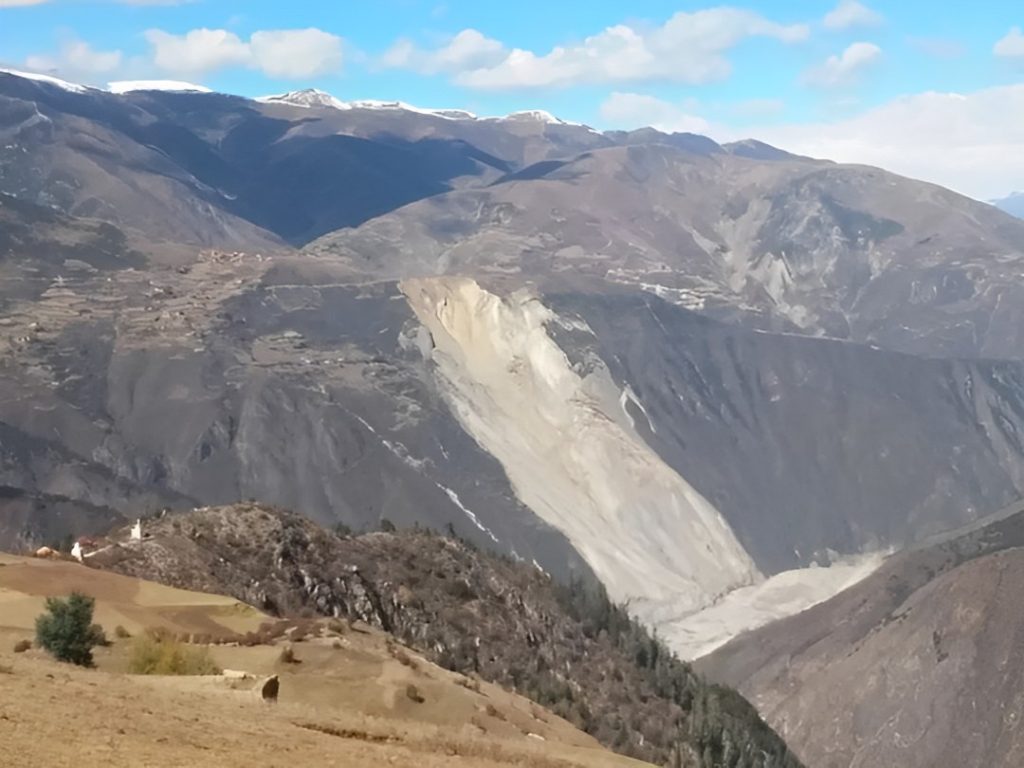 Jinsha river landslide