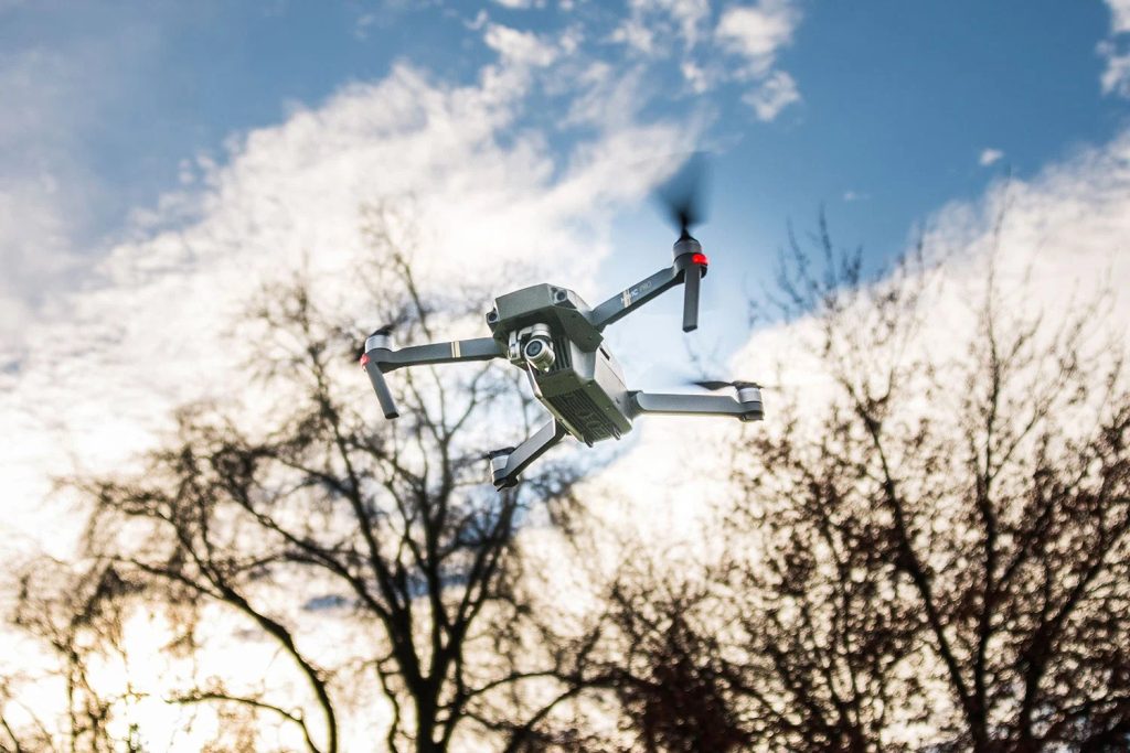 DJI Mavic Pro drone with long flight time