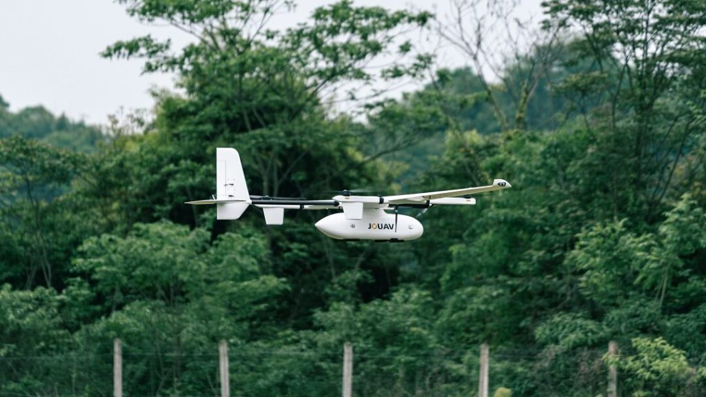 JOUAV CW-15 long range drone for emergency response