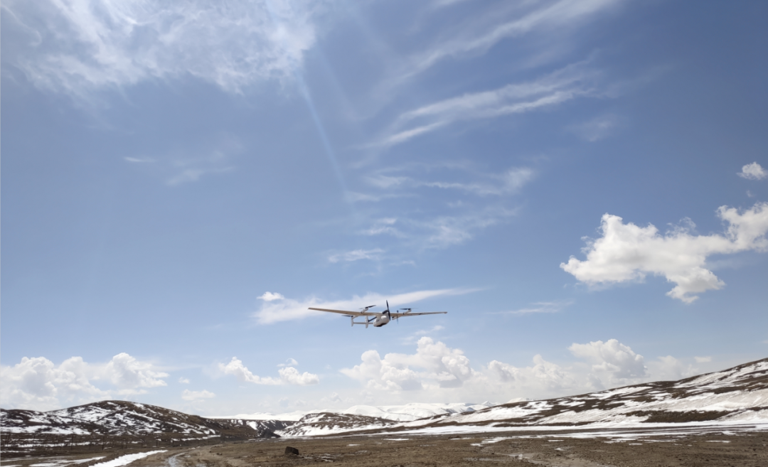 CW-15 DRONE IN THE SKY