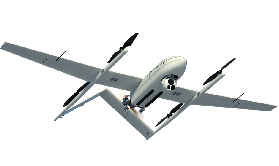 CW-30E(CW-40) Hybrid Gasoline & Battery Long Flight Time UAV - JOUAV