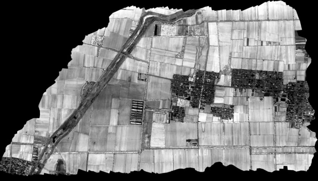 650nm single-band image opened in ENVI