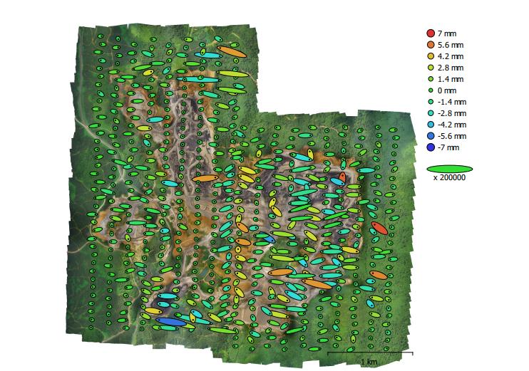 Camera locations and error estimates