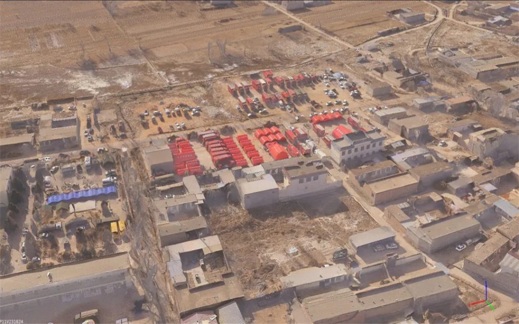 3D model of Gansu earthquake