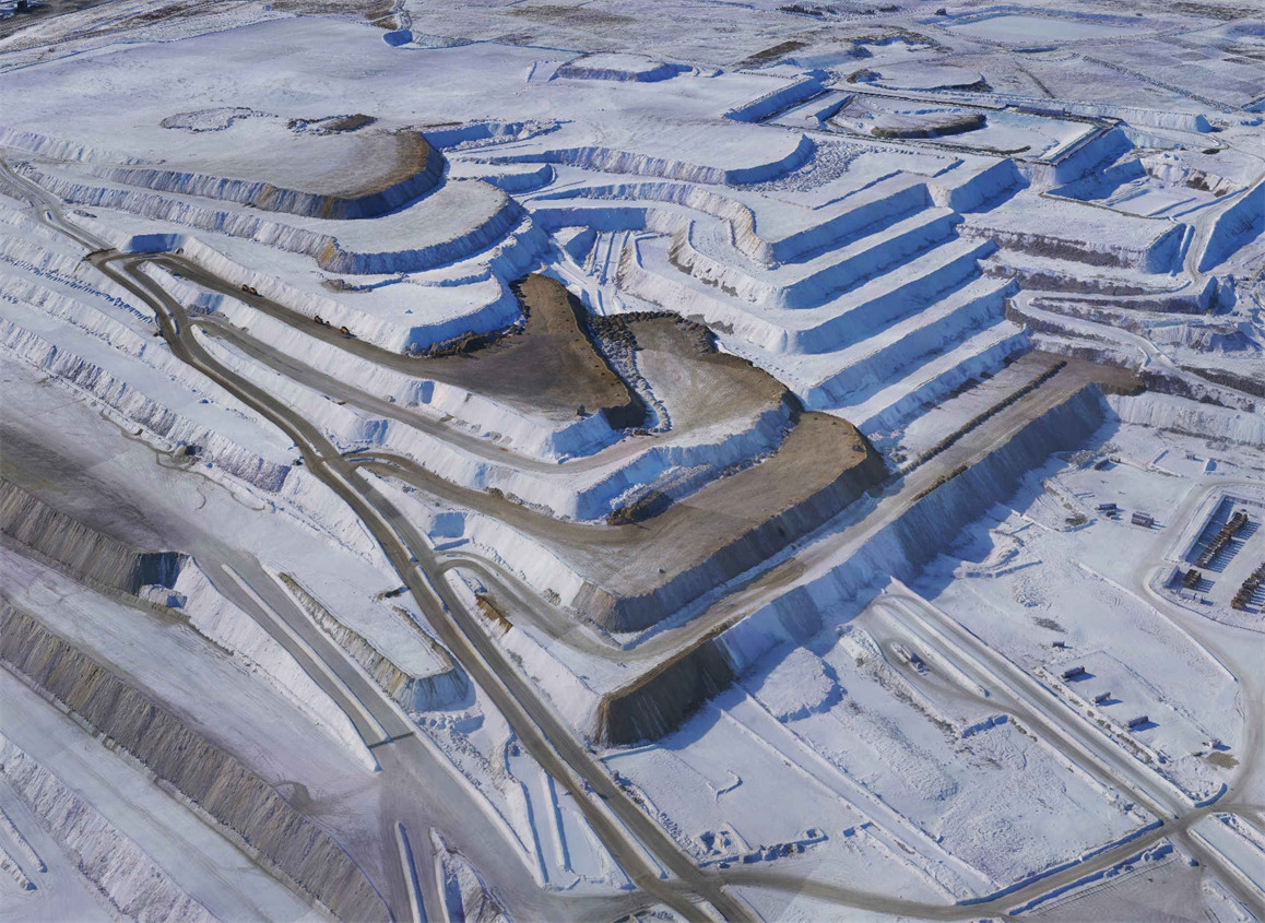 3D model of Baorixile open-pit mine