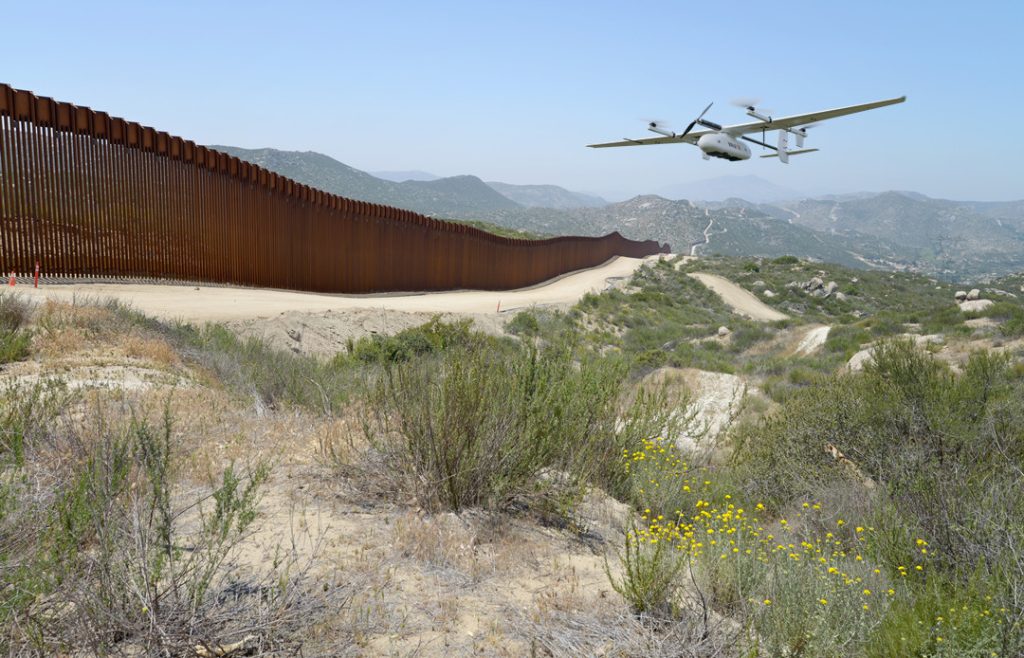 Border patrol drone