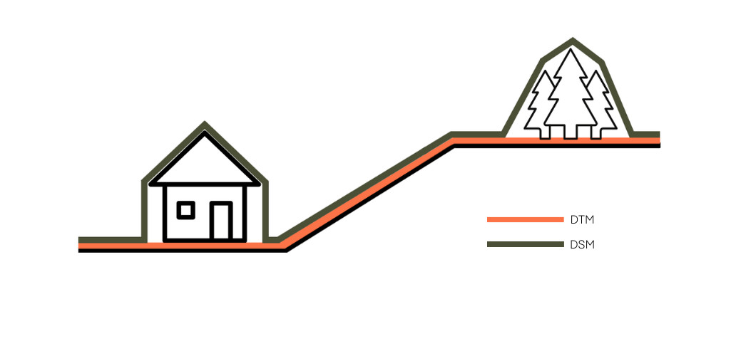 DTM vs. DSM