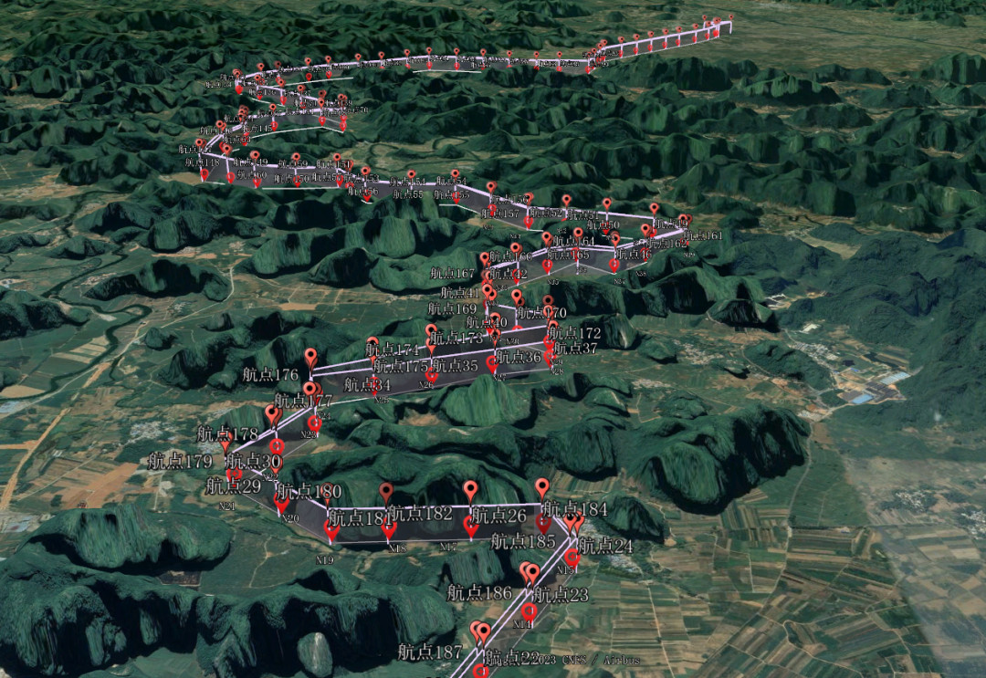 CW15 + JoLiDAR1000 HighPrecision Power Line Inspection in Karst