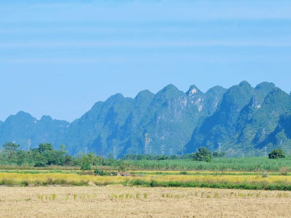 Challenge Karst terrain in Guangxi