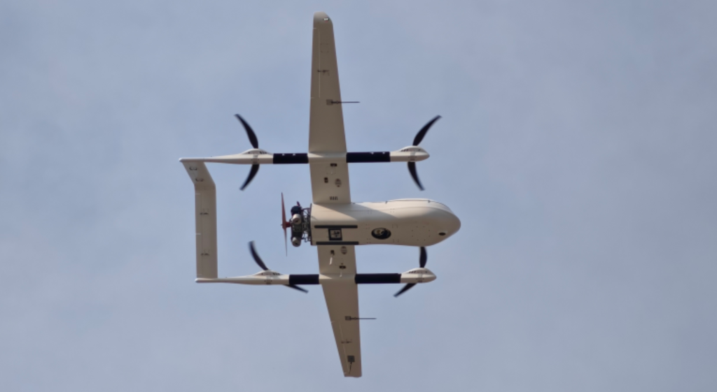 CW-80E flying in Sichuan forest fire response