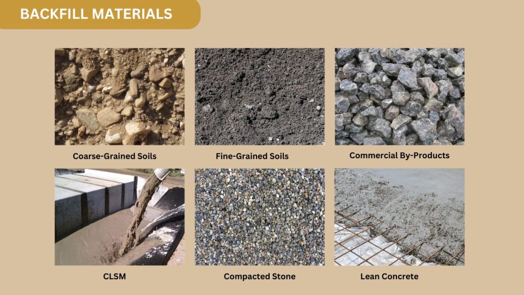 Backfill materials