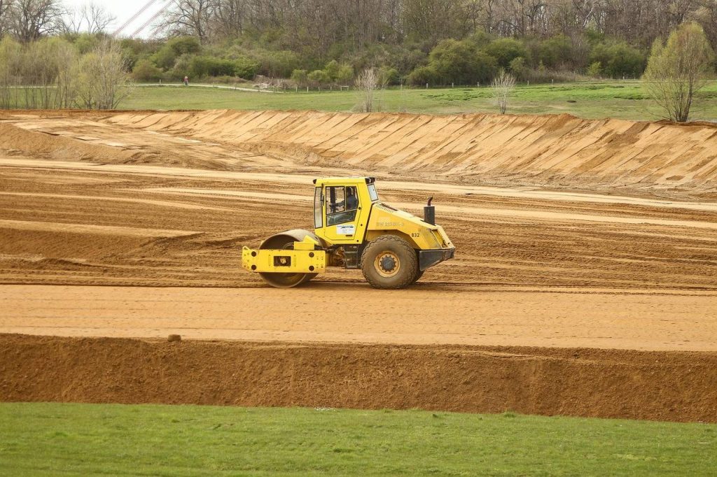 Compacting the Backfill Material with compactors