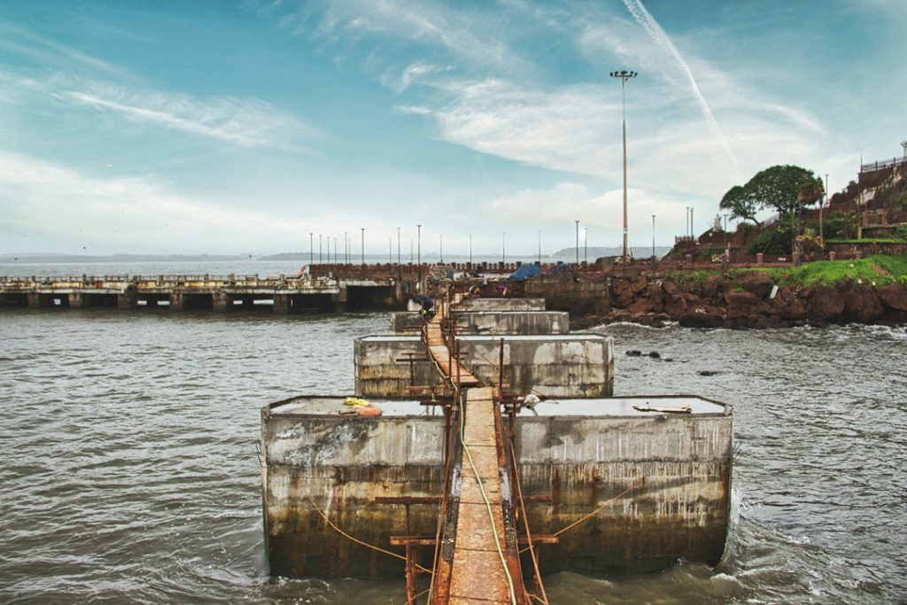 Harbor construction