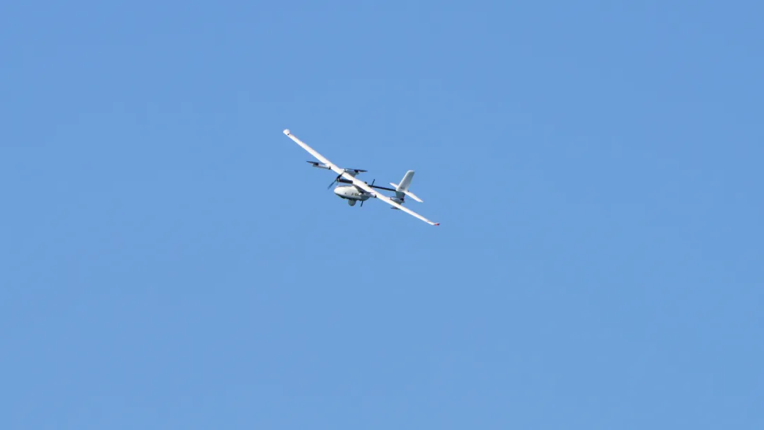 The CW-15 drone provides aerial monitoring of the entire event site