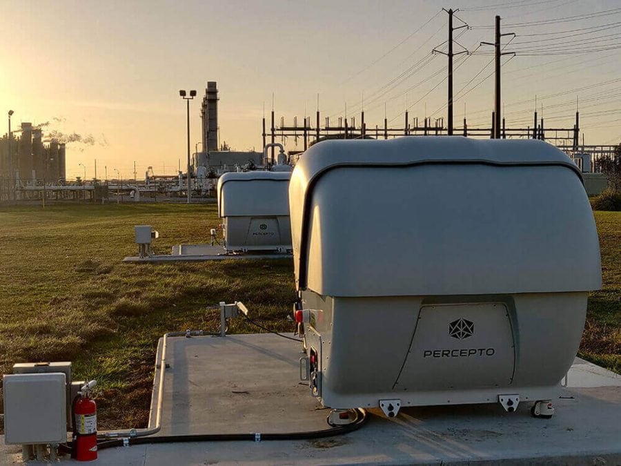 Percepto drone-in-a-box