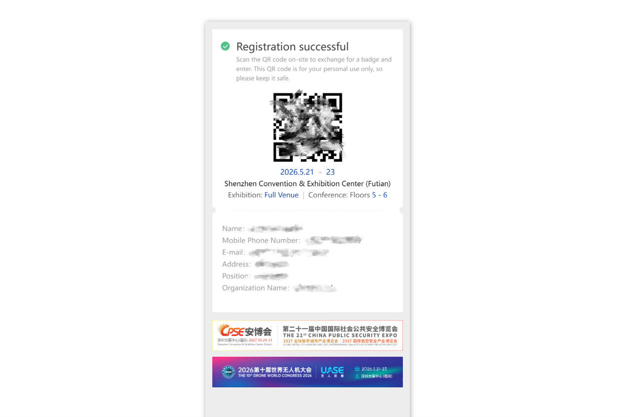 How to Register for the 10th Drone World Congress 2026