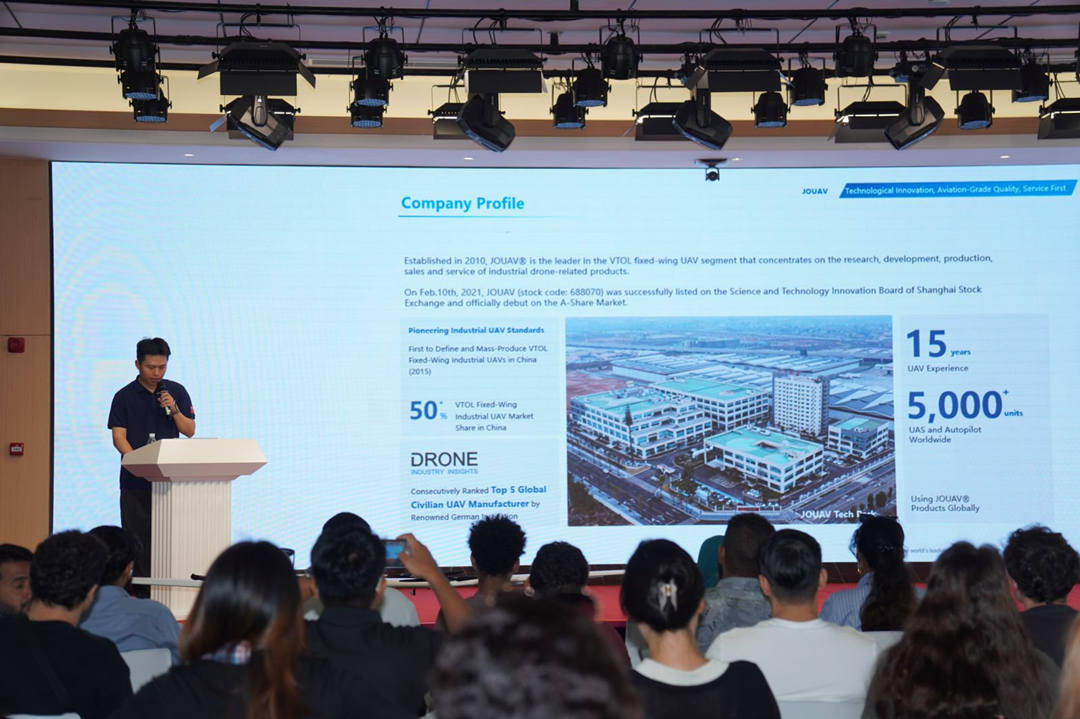 JOUAV Hosts Global Students in Low‑Altitude Economy Tour