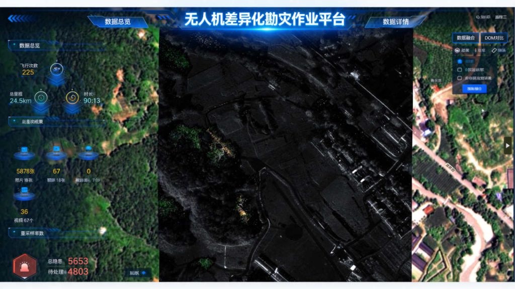 SAR and visible light fusion imagery