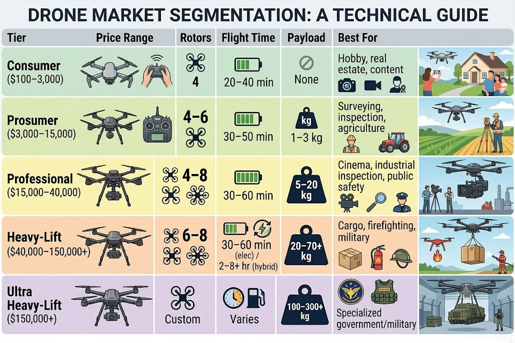 How much does a multirotor cost