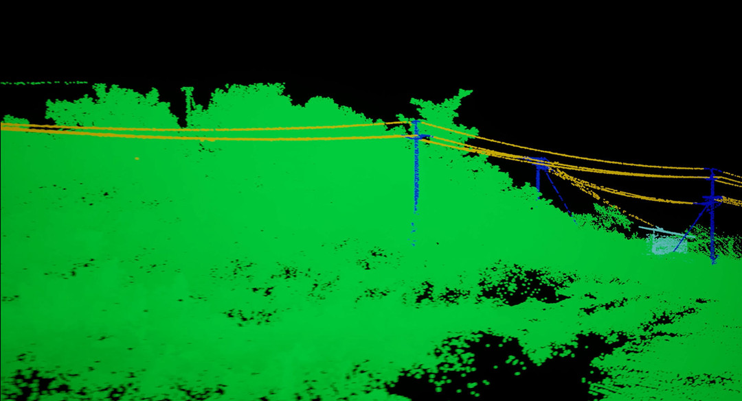Powerline inspection LiDAR