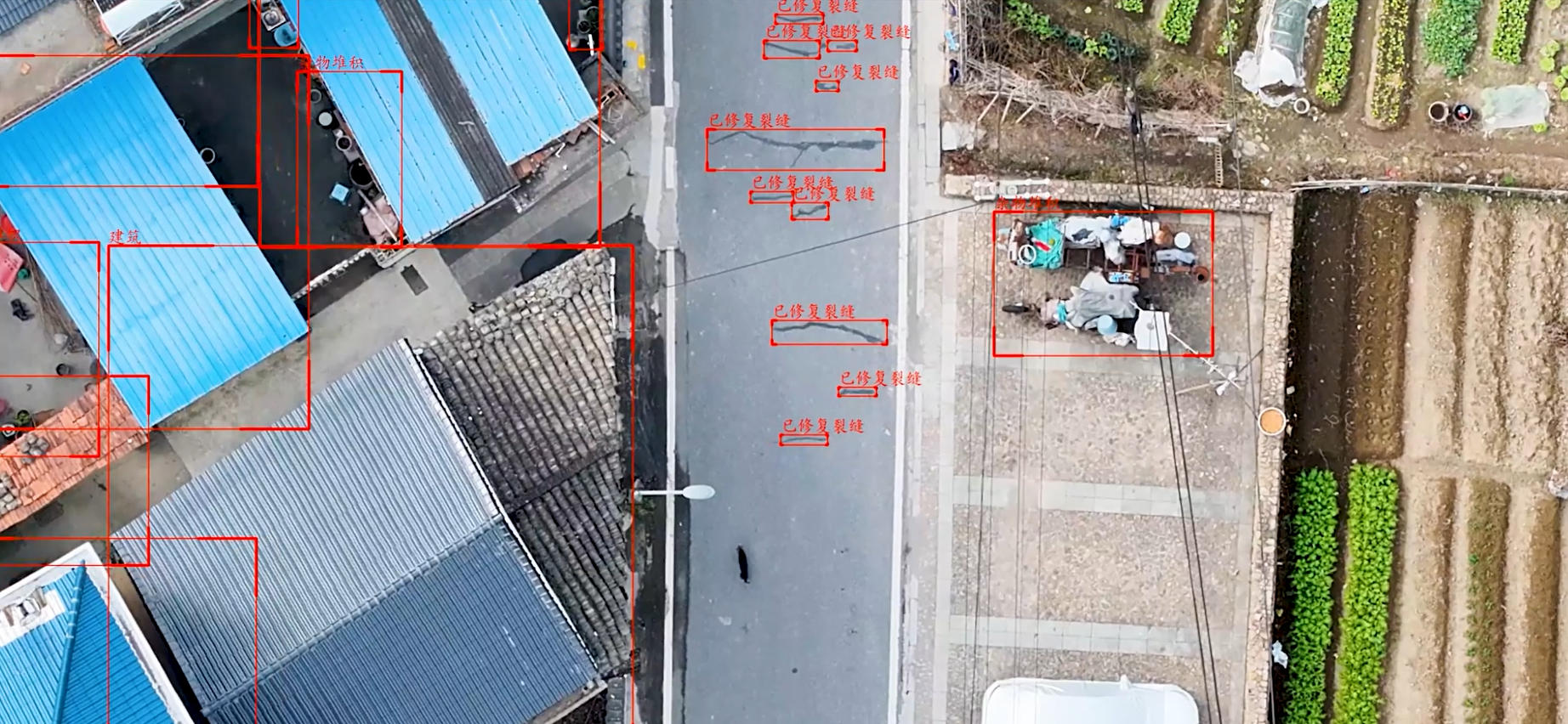 AI-powered urban road inspection